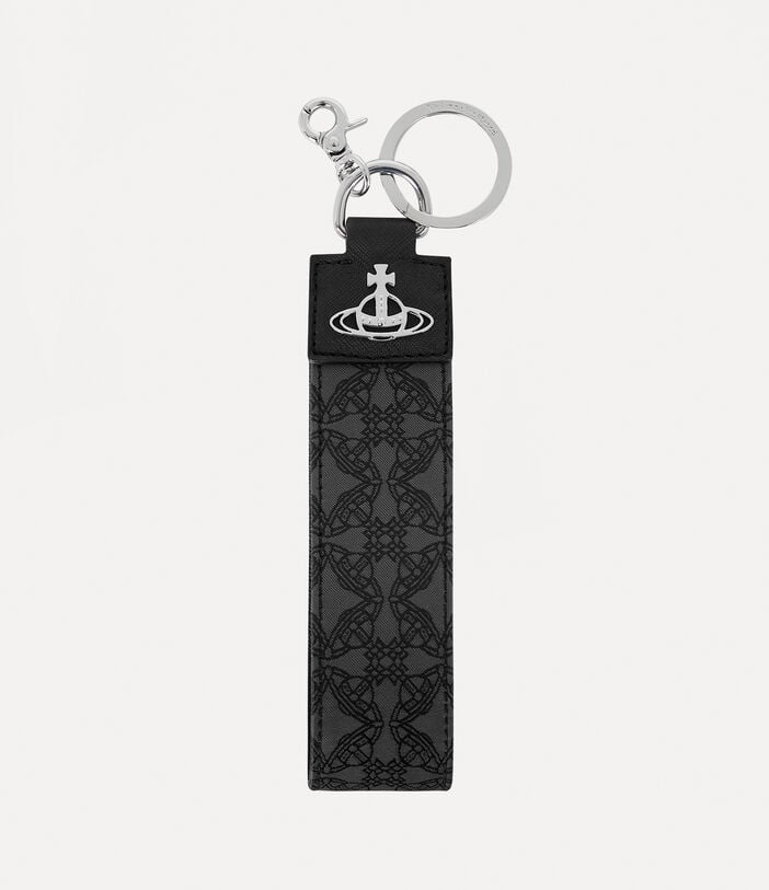 Vivienne Westwood RE-JACQUARD ORBORAMA KEYRING